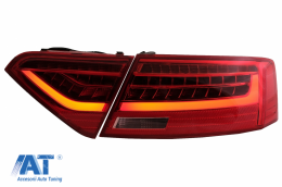Stopuri LED compatibil cu Audi A5 8T Facelift (2012-2016) Semnal Secvential Dinamic-image-6085674