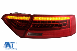Stopuri LED compatibil cu Audi A5 8T Facelift (2012-2016) Semnal Secvential Dinamic-image-6085678