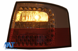 Stopuri LED compatibil cu Audi A6 4B C5 Avant Station Wagon (12.1997-01.2005) Rosu si Alb Clar-image-6077107