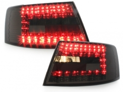 Stopuri LED compatibil cu AUDI A6 4F Limousine 04-08 fumuriu --image-65662