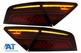 Stopuri LED compatibil cu Audi A7 4G (2010-2014) Facelift Light Bar Design-image-6079232