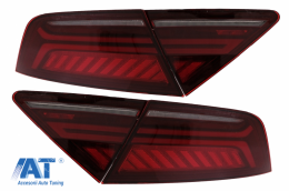 Stopuri LED compatibil cu Audi A7 4G (2010-2014) Facelift Light Bar Design-image-6079235