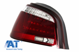 Stopuri LED compatibil cu BMW 5 Series E60 (04.2003-03.2007) Rosu Clar-image-6047784