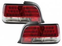 Stopuri LED compatibil cu BMW E36 Coupe 92-98 rosu/cristal-image-60866
