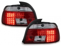 Stopuri LED compatibil cu BMW E39 95-03  rosu/cristal-image-61076