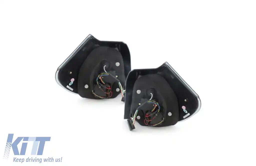 Stopuri LED compatibil cu BMW Seria 1 E81 E87 (09.2007-2011) Negru Fumuriu-image-65465