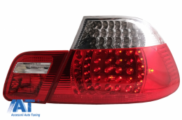 Stopuri LED compatibil cu BMW Seria 3 E46 Coupe Non-Facelift (1999-2003) Rosu Clar-image-6083987