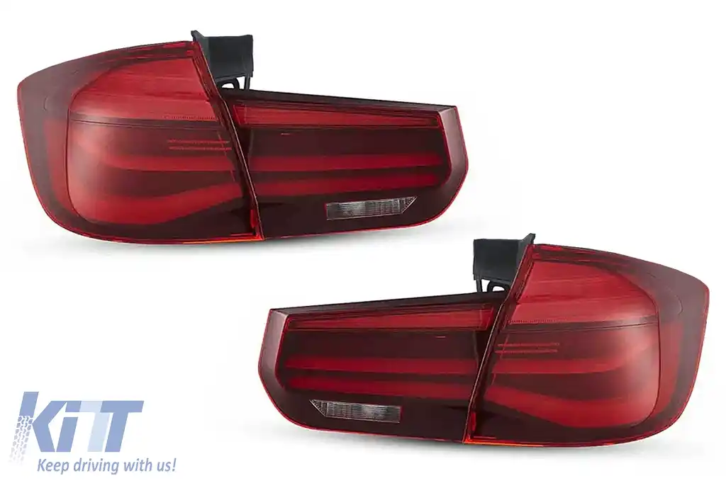 Stopuri LED compatibil cu BMW Seria 3 F31 Touring (2011-2019) cu Semnal Dinamic Secvential-image-6114824