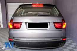 Stopuri LED compatibil cu BMW X5 E70 (2007-2010) Light Bar LCI Facelift Look-image-6085114