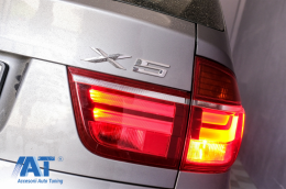 Stopuri LED compatibil cu BMW X5 E70 (2007-2010) Light Bar LCI Facelift Look-image-6085118