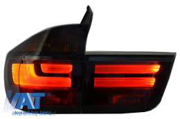 Stopuri LED compatibil cu BMW X5 E70 (2007-2010) Fumuriu-image-6026053