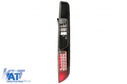 Stopuri LED compatibil cu Ford Focus MK2 Hatchback (2008-2011) Negru-image-6088696