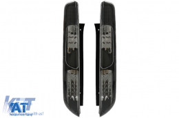 Stopuri LED compatibil cu Ford Focus MK2 Hatchback (2008-2011) Negru-image-6088706