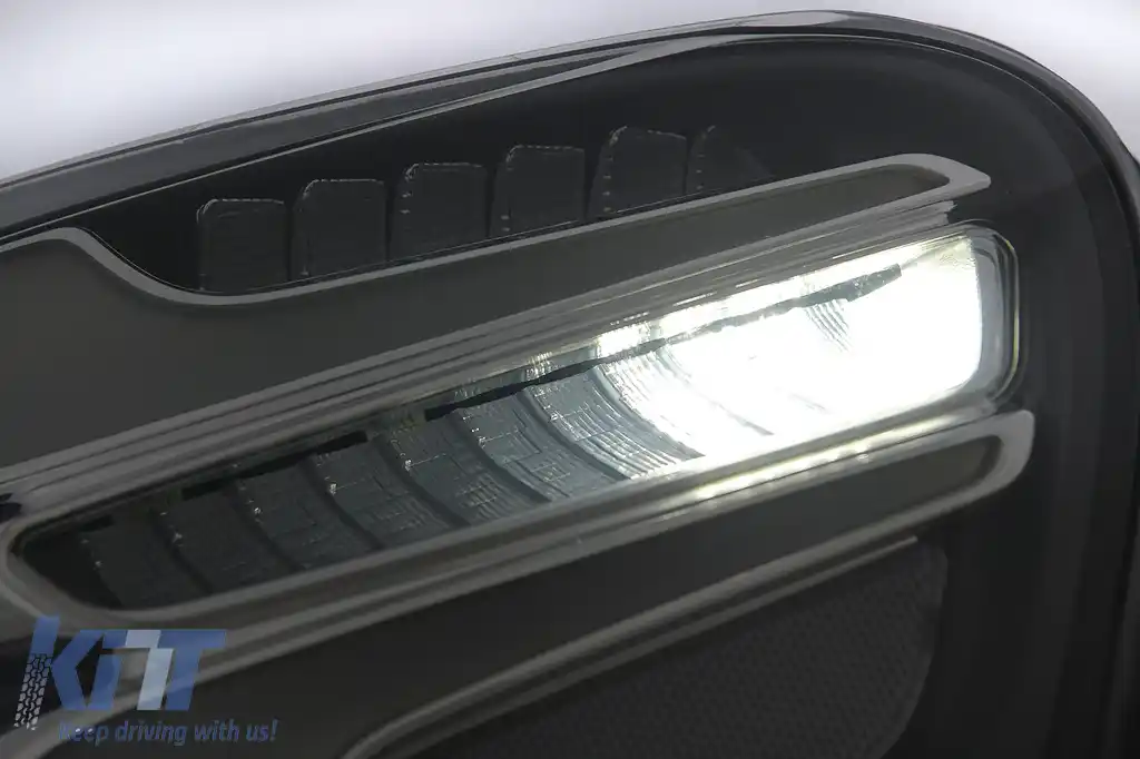 Stopuri LED compatibil cu Mercedes A-Class W176 (2013-08.2015) Facelift Design Fumurii cu Semnal Dinamic-image-6110124