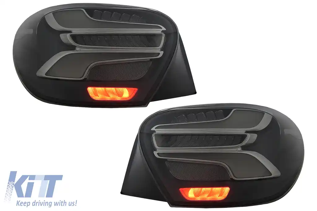 Stopuri LED compatibil cu Mercedes A-Class W176 (2013-08.2015) Facelift Design Fumurii cu Semnal Dinamic-image-6110125