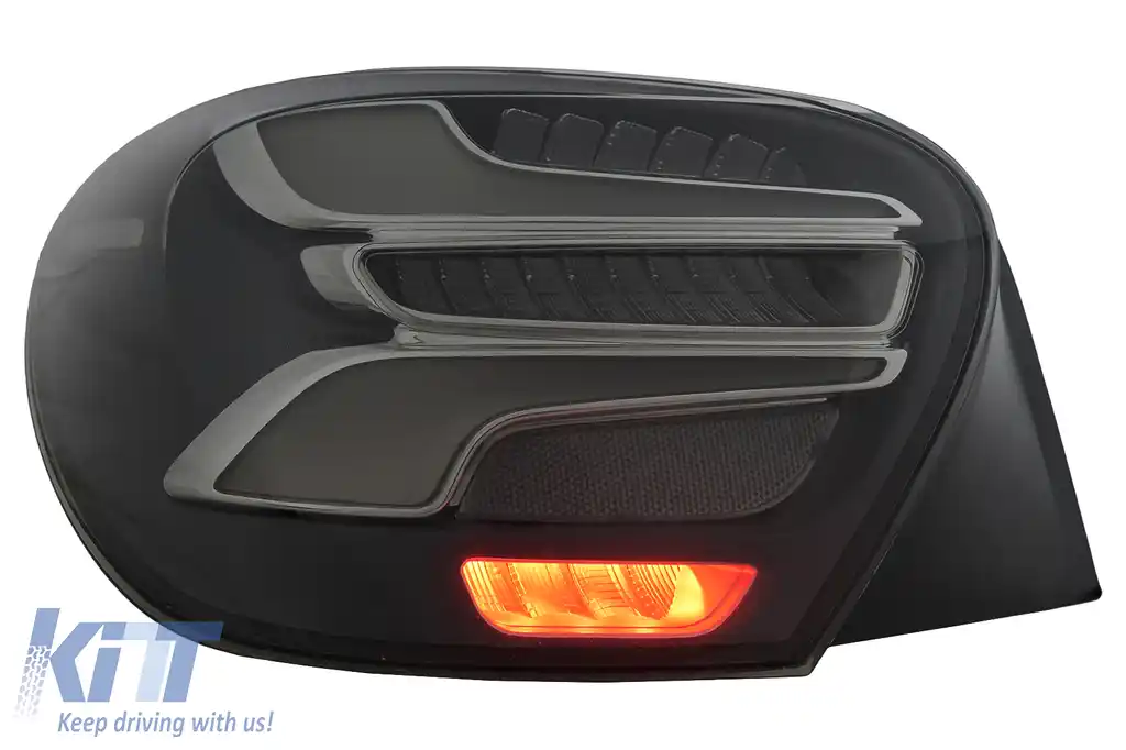 Stopuri LED compatibil cu Mercedes A-Class W176 (2013-08.2015) Facelift Design Fumurii cu Semnal Dinamic-image-6110126