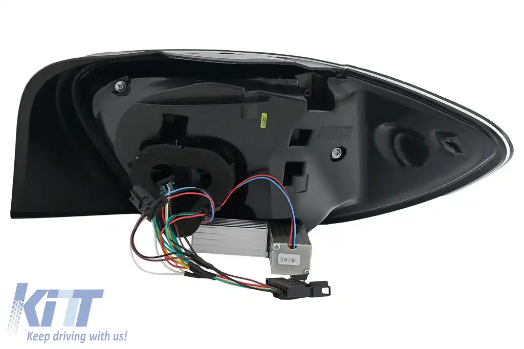 Stopuri LED compatibil cu Mercedes A-Class W176 (2013-08.2015) Facelift Design Fumurii cu Semnal Dinamic-image-6110137