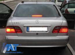 Stopuri LED compatibil cu MERCEDES Benz W210 E Class 1995-2002 Rosu Fumuriu-image-6040834