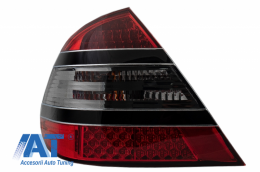 Stopuri LED compatibil cu MERCEDES Benz W211 LIMOUSINE (03.02-04.06) ROSU FUMURIU-image-6048696