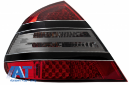 Stopuri LED compatibil cu MERCEDES Benz W211 LIMOUSINE (03.02-04.06) ROSU FUMURIU-image-6048697