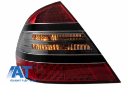 Stopuri LED compatibil cu MERCEDES Benz W211 LIMOUSINE (03.02-04.06) ROSU FUMURIU-image-6048699