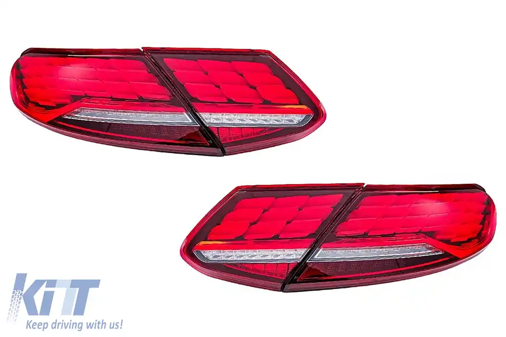 Stopuri LED compatibil cu Mercedes C-Class A205 Cabrio C205 Coupe (2016-2023) Semnal Dinamic-image-6164831