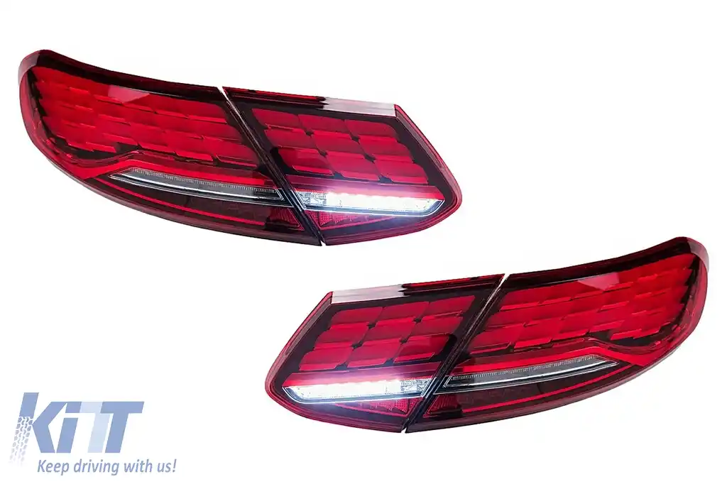 Stopuri LED compatibil cu Mercedes C-Class A205 Cabrio C205 Coupe (2016-2023) Semnal Dinamic-image-6164836