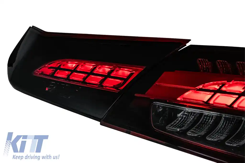 Stopuri LED compatibil cu Mercedes E-Class W213 (2021–2023) Rosu-image-6328871
