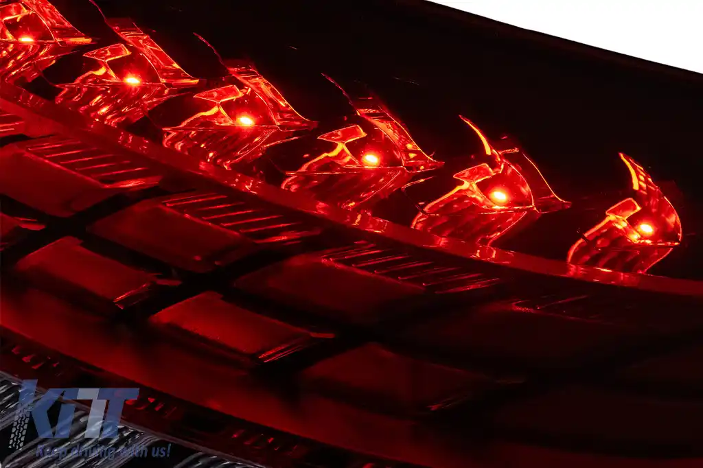 Stopuri LED compatibil cu Mercedes E-Class W213 (2021–2023) Rosu-image-6328873