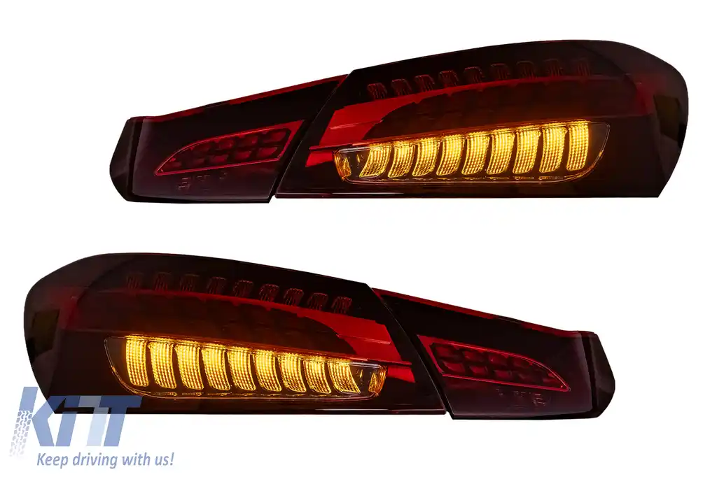 Stopuri LED compatibil cu Mercedes E-Class W213 (2021–2023) Rosu-image-6328877