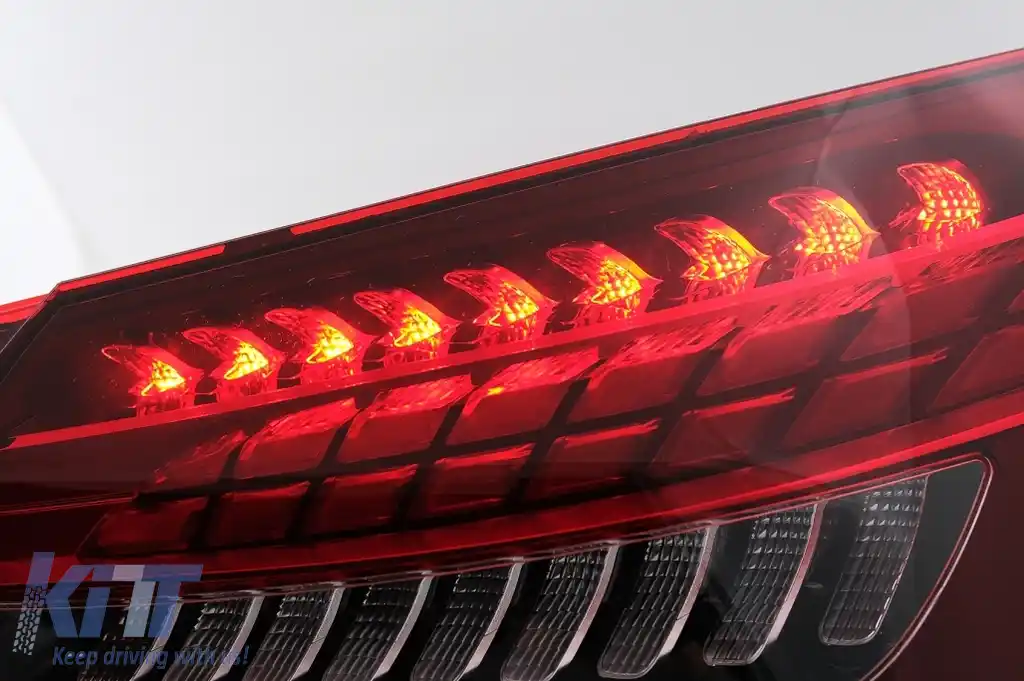 Stopuri LED compatibil cu Mercedes E-Class W213 (2016-2019) doar impreuna cu conversie catre 2020 Facelift-image-6328471