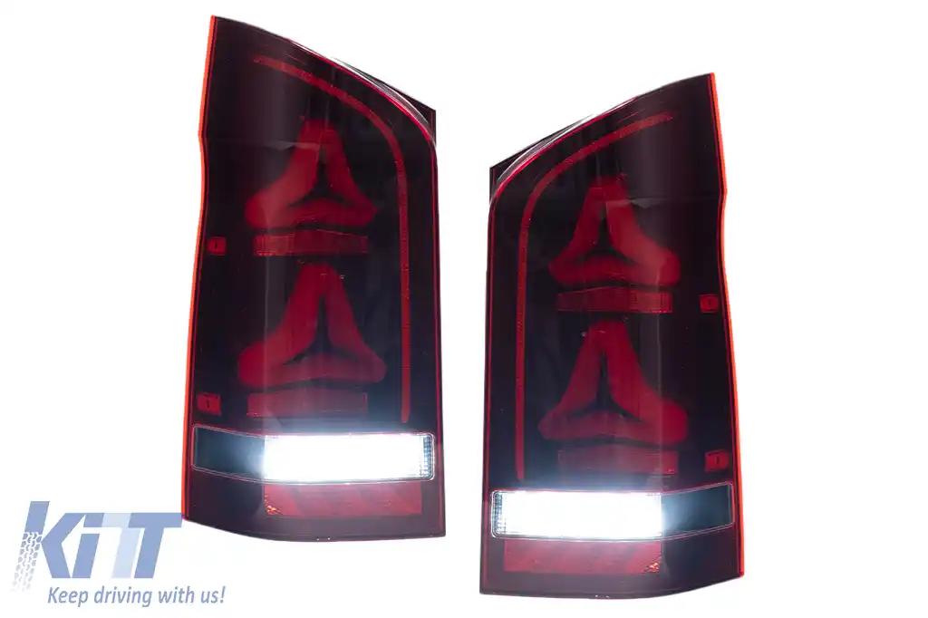 Stopuri LED compatibil cu Mercedes V-Class W447 (2014-2024) modelele cu o Usa Spate Semnal Dinamic-image-6127043