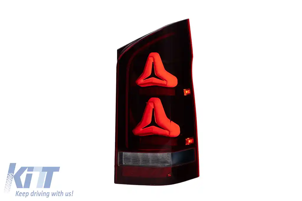 Stopuri LED compatibil cu Mercedes V-Class W447 (2014-2024) modelele cu o Usa Spate Semnal Dinamic-image-6127047