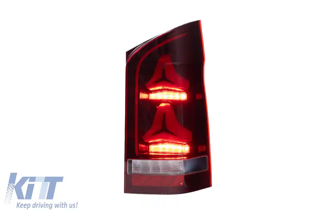 Stopuri LED compatibil cu Mercedes V-Class W447 (2014-2024) modelele cu o Usa Spate Semnal Dinamic-image-6127050