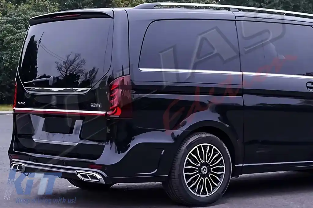 Stopuri LED compatibil cu Mercedes V-Class W447 (2014-2024) modelele cu o Usa Spate Semnal Dinamic-image-6128137