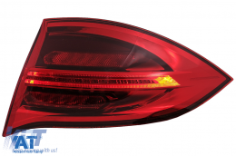 Stopuri LED compatibil cu Porsche Cayenne 958 E2 92A Prefacelift (2010-2015) Rosu-image-6090902