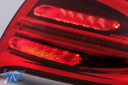 Stopuri LED compatibil cu Porsche Cayenne 958 E2 92A Prefacelift (2010-2015) Rosu-image-6090904