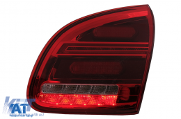 Stopuri LED compatibil cu Porsche Cayenne 958 E2 92A Prefacelift (2010-2015) Rosu-image-6090909