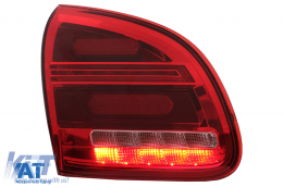 Stopuri LED compatibil cu Porsche Cayenne 958 E2 92A Prefacelift (2010-2015) Rosu-image-6090915