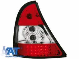 Stopuri LED compatibil cu RENAULT Clio II 98-01  rosu/cristal-image-5986922