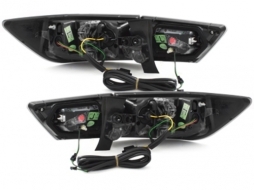 Stopuri LED compatibil cu RENAULT Clio IV 2013+ Negru Fumuriu--image-5989060