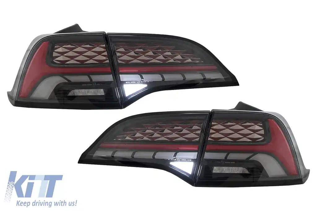 Stopuri LED compatibil cu Tesla Model 3 (2017-2022) Model Y (2020-2022) Semnal Dinamic-image-6110172