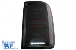 Stopuri LED compatibil cu VW Amarok (2010-2020) Semnal Secvential Dinamic Fumuriu-image-6089549