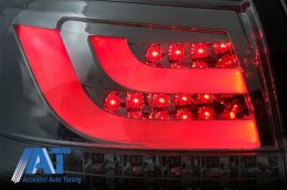 Stopuri LED compatibil cu VW Golf 6 VI (2008-2013) Tube Light Bar Gri Fumuriu-image-6058848