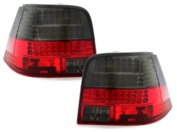 Stopuri LED compatibil cu VW Golf IV 97-04 rosu/fumuriu LED semnal-image-62182
