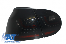 Stopuri LED compatibil cu VW Golf V 5 Fumuriu Negru Extrem Design Urban Style-image-6021618