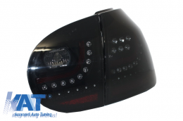 Stopuri LED compatibil cu VW Golf V 5 Fumuriu Negru Extrem Design Urban Style-image-6021619