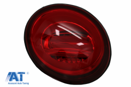 Stopuri LED compatibil cu VW New Beetle (1998-2005) cu Semnal Secvential Dinamic Rosu-image-6078846
