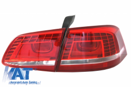 Stopuri LED compatibil cu VW Passat 3C B7 Facelift Sedan (10.2010-10.2014) Rosu Clar-image-6030891