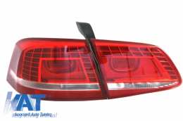 Stopuri LED compatibil cu VW Passat 3C B7 Facelift Sedan (10.2010-10.2014) Rosu Clar-image-6030892